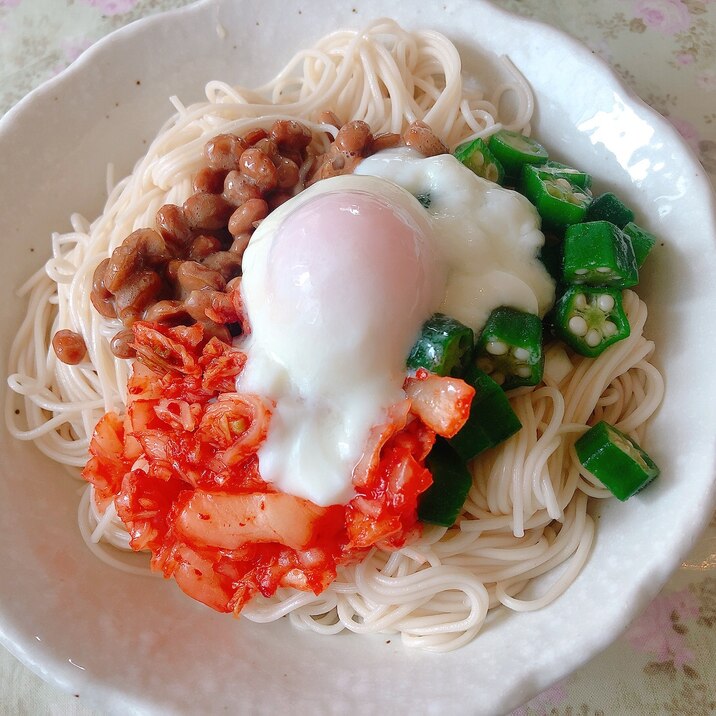 ネバトロキムチ丼